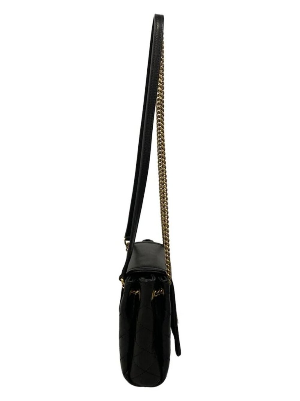 SAINT LAURENT PARIS Nolita Mini 672738 Black Lambskin Shoulder Bag - Picture 4 of 15